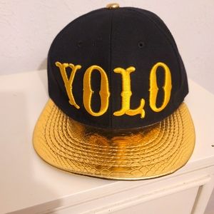 YOLO Snapback cap